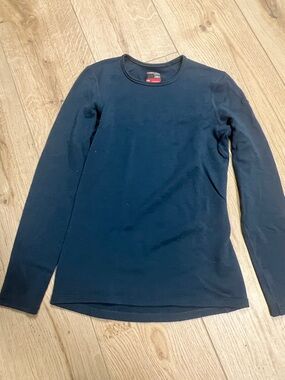 Icebreaker Women's Long Sleeve Crew Neck Top - Blue